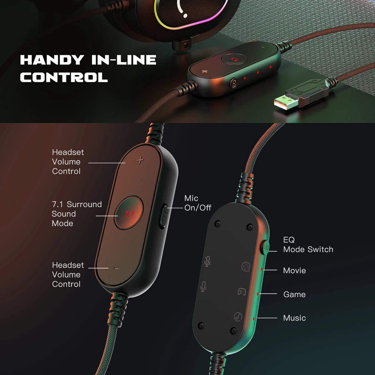 RGB Gaming Headset