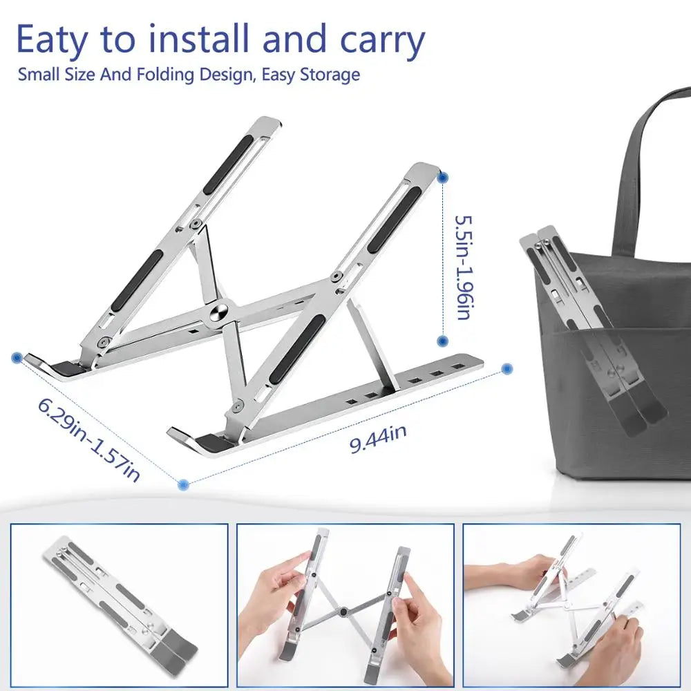 Adjustable Foldable Laptop Stand