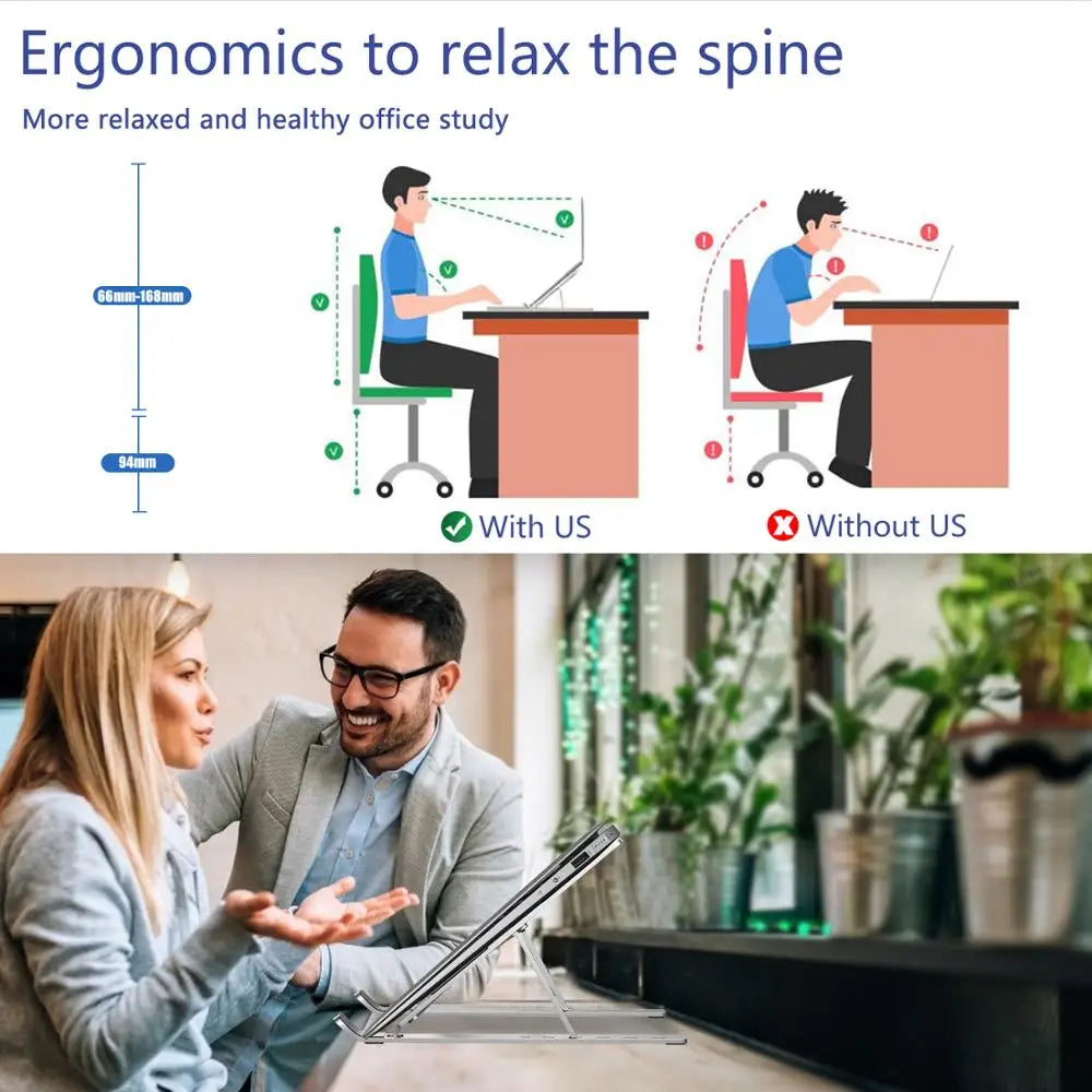 Adjustable Foldable Laptop Stand