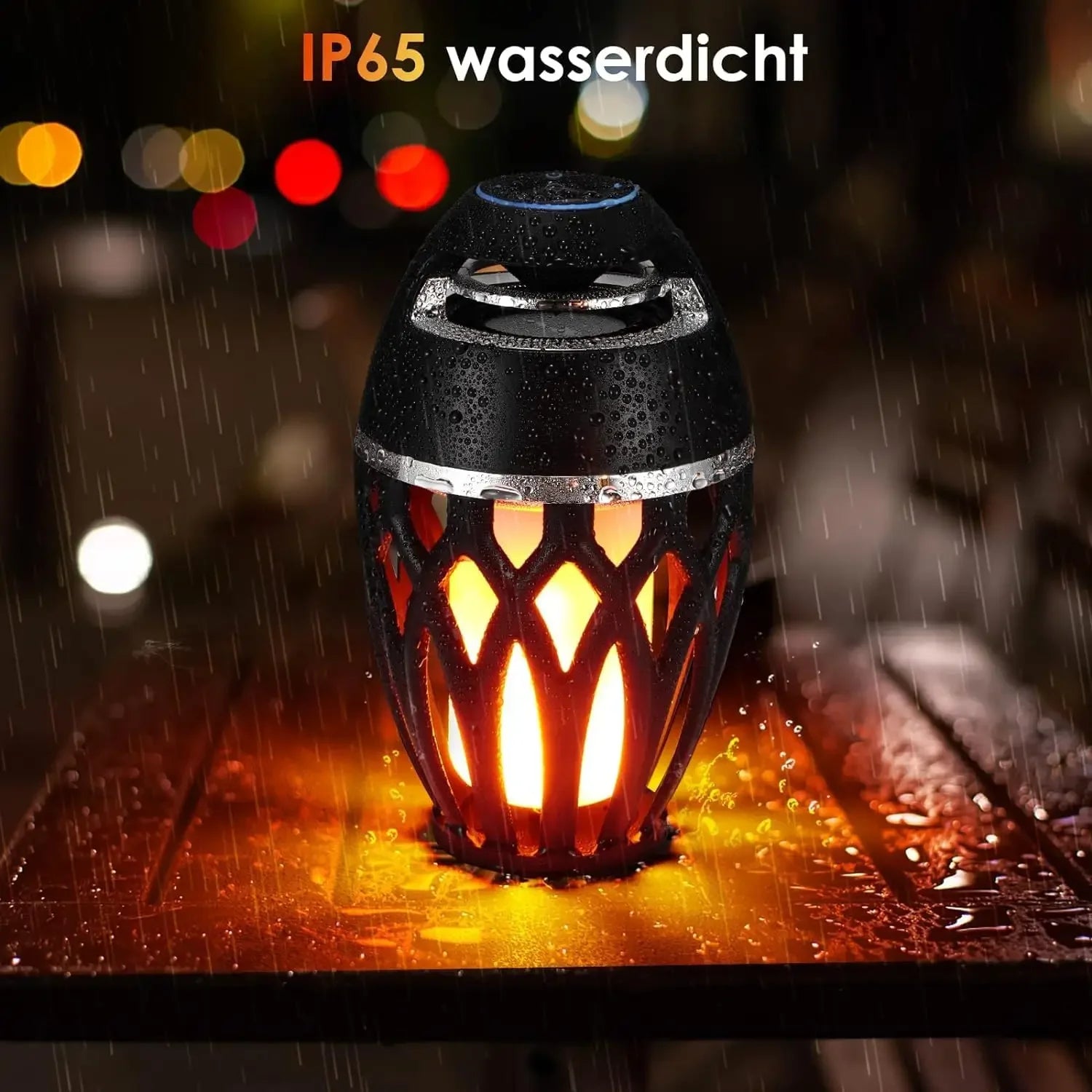 LED Flame Table Lamp 