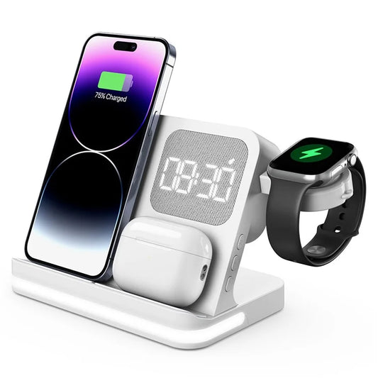 6 in 1 LED Fast Wireless Charger