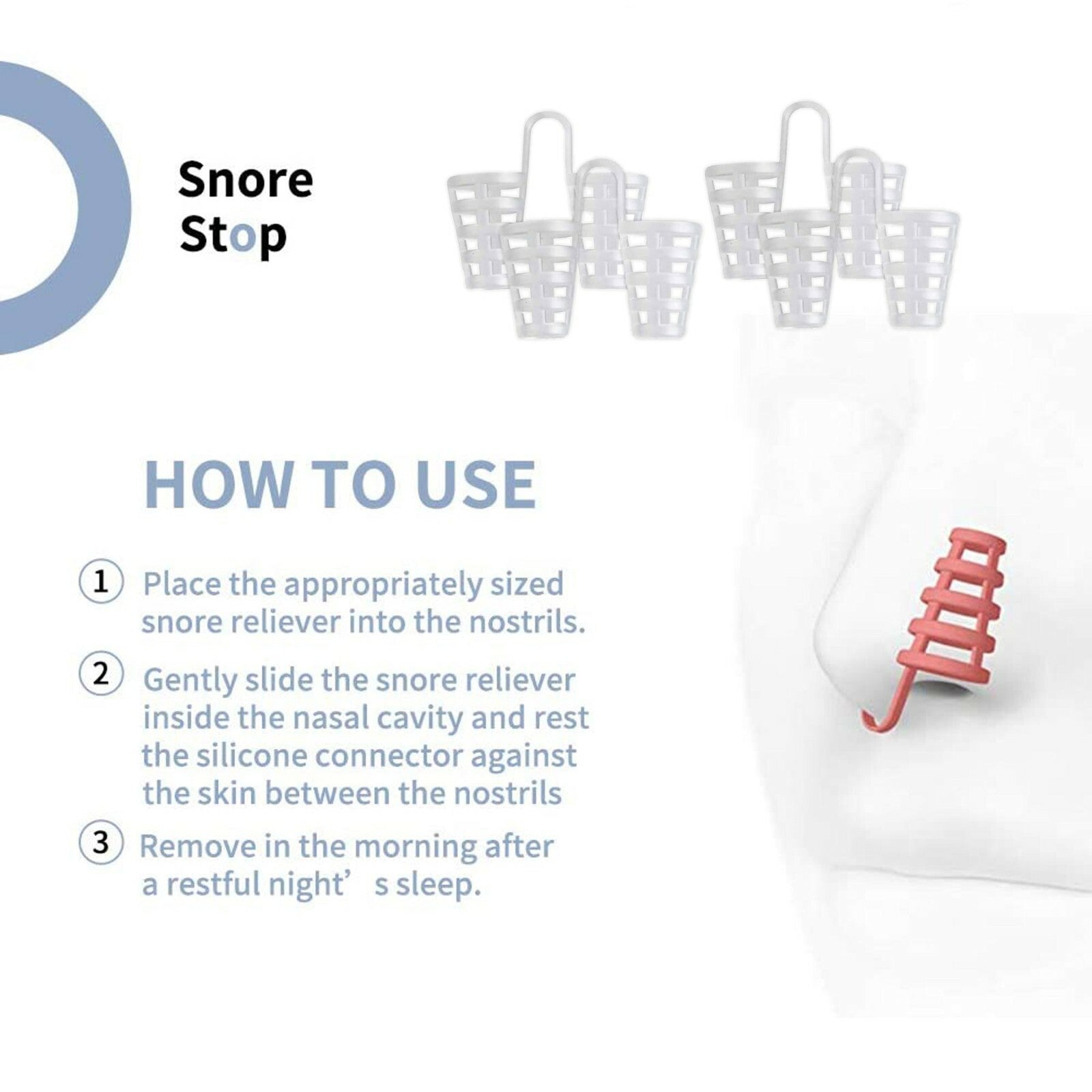 Anti Snore Nose Clip Stop