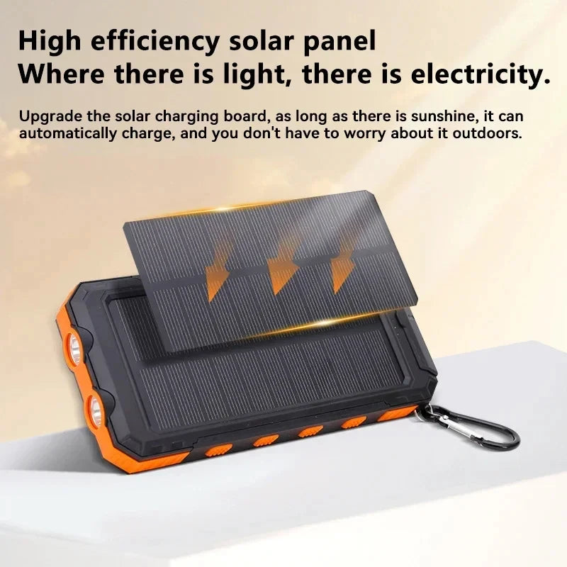 200000Mah Solar Power Bank