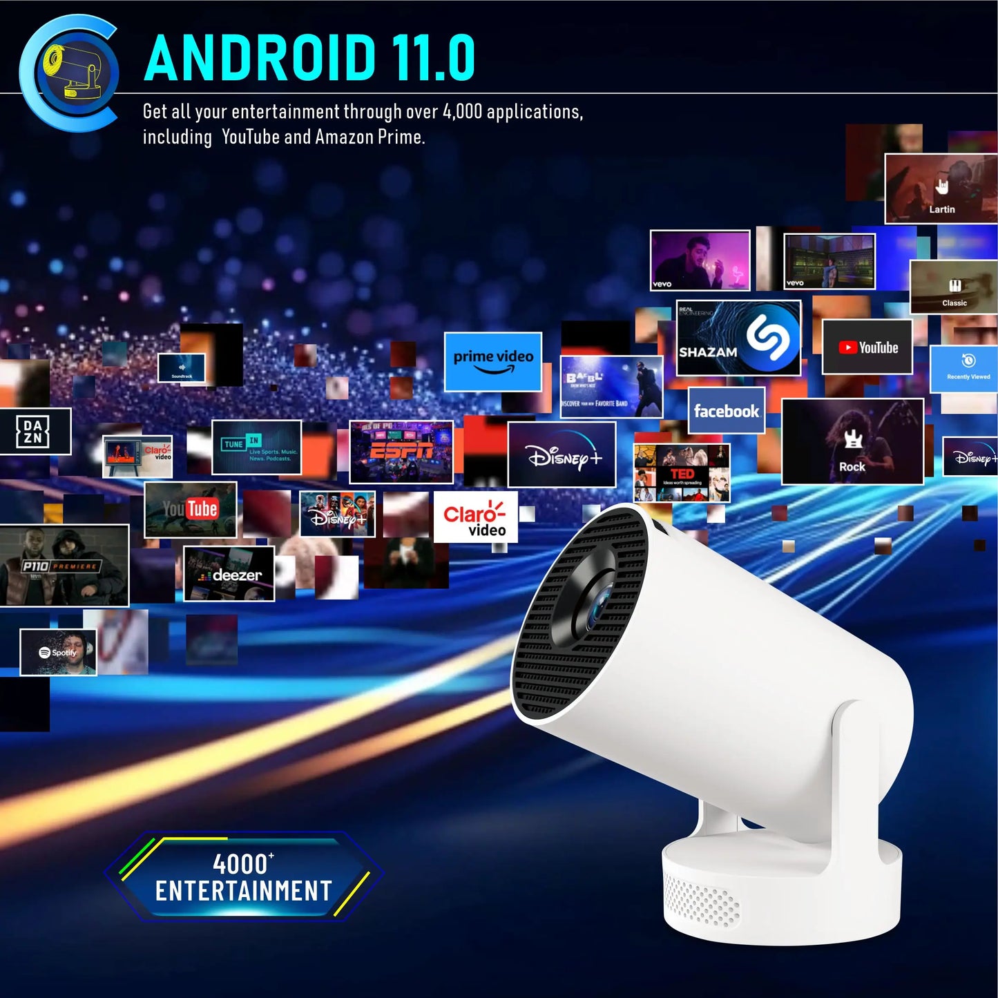 4K Smart Projector
