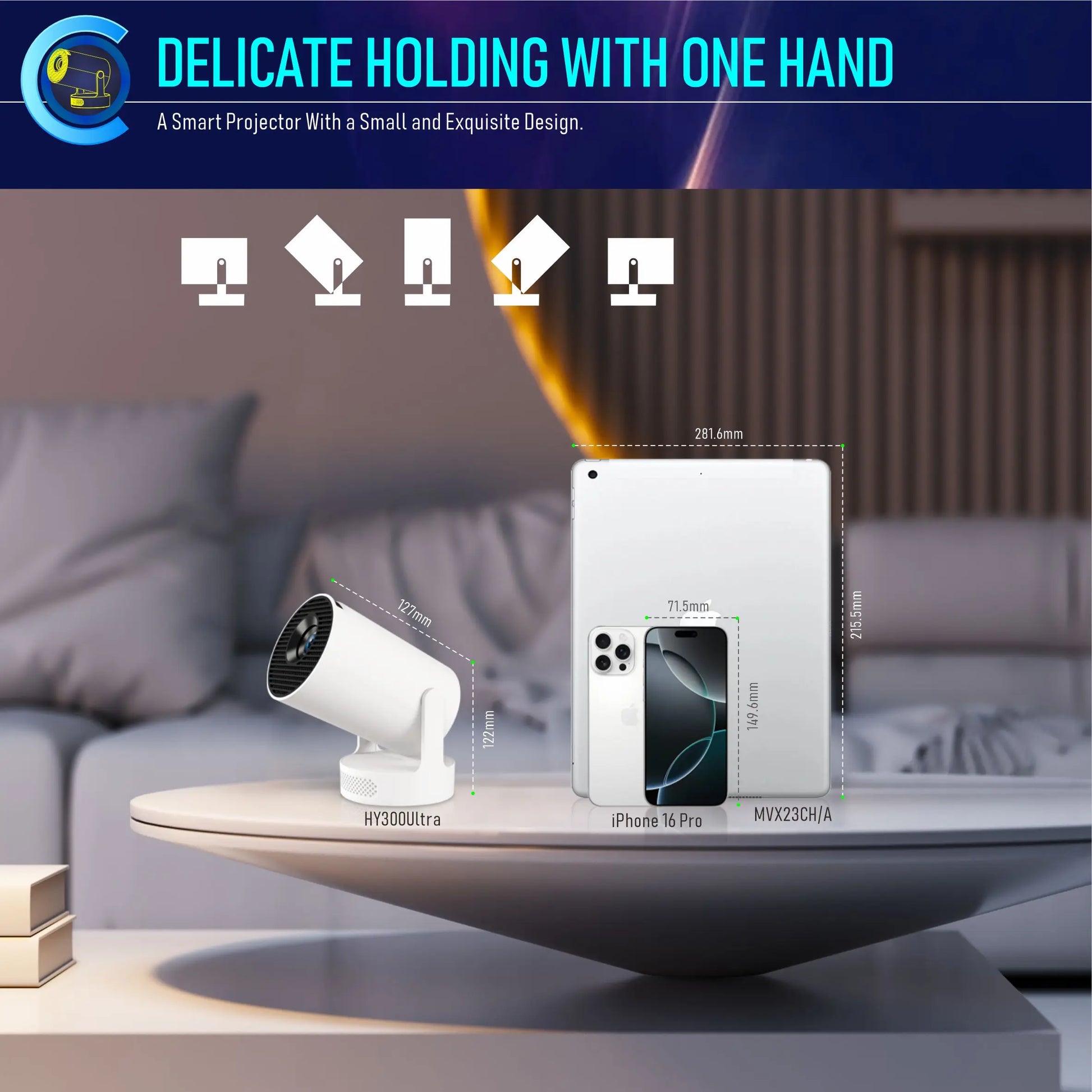 4K Smart Projector