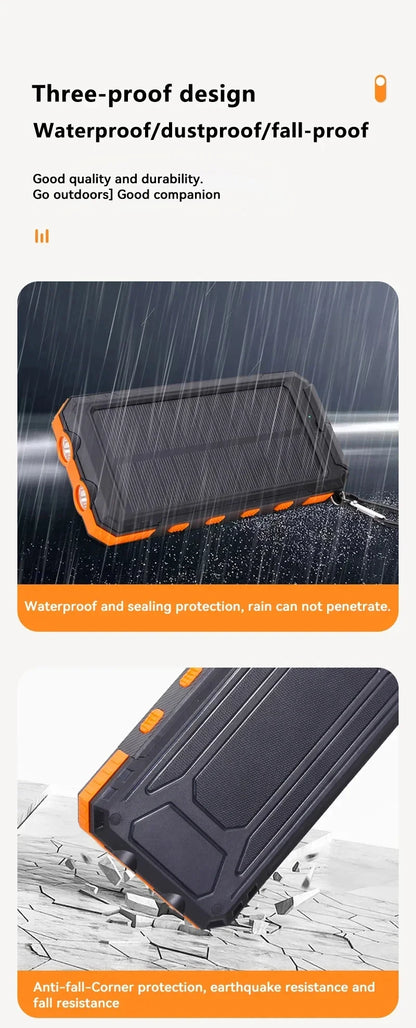 200000Mah Solar Power Bank
