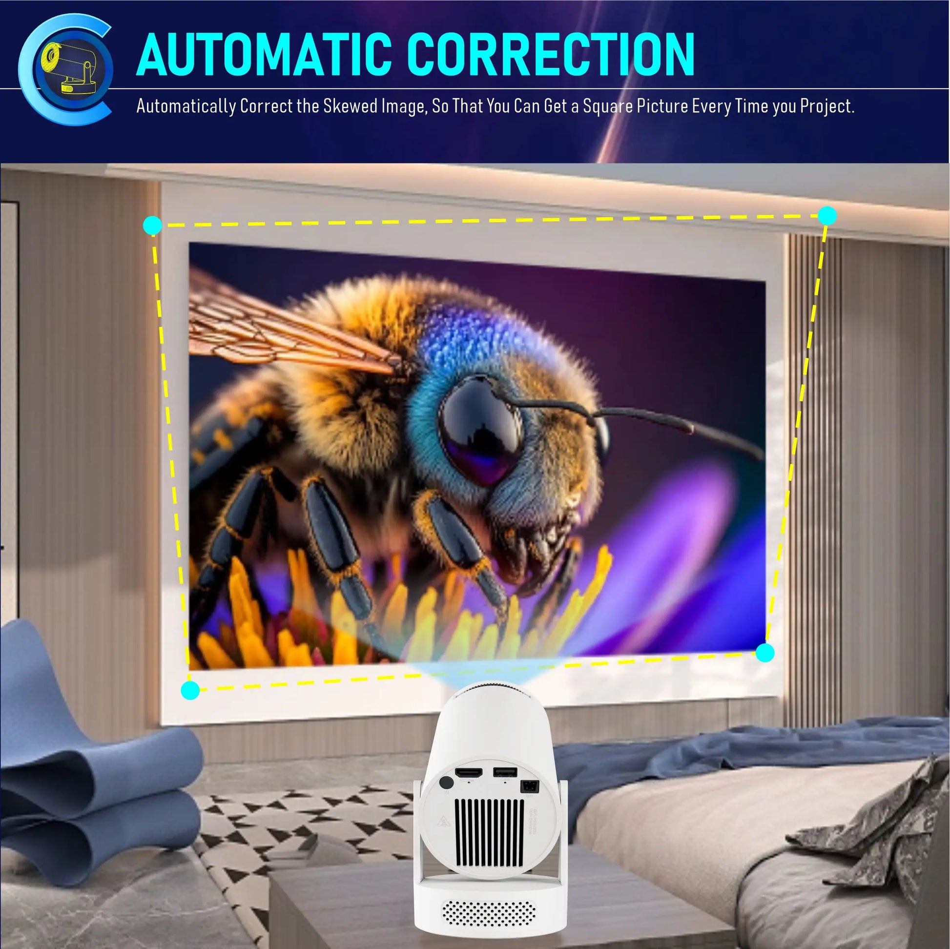 4K Smart Projector