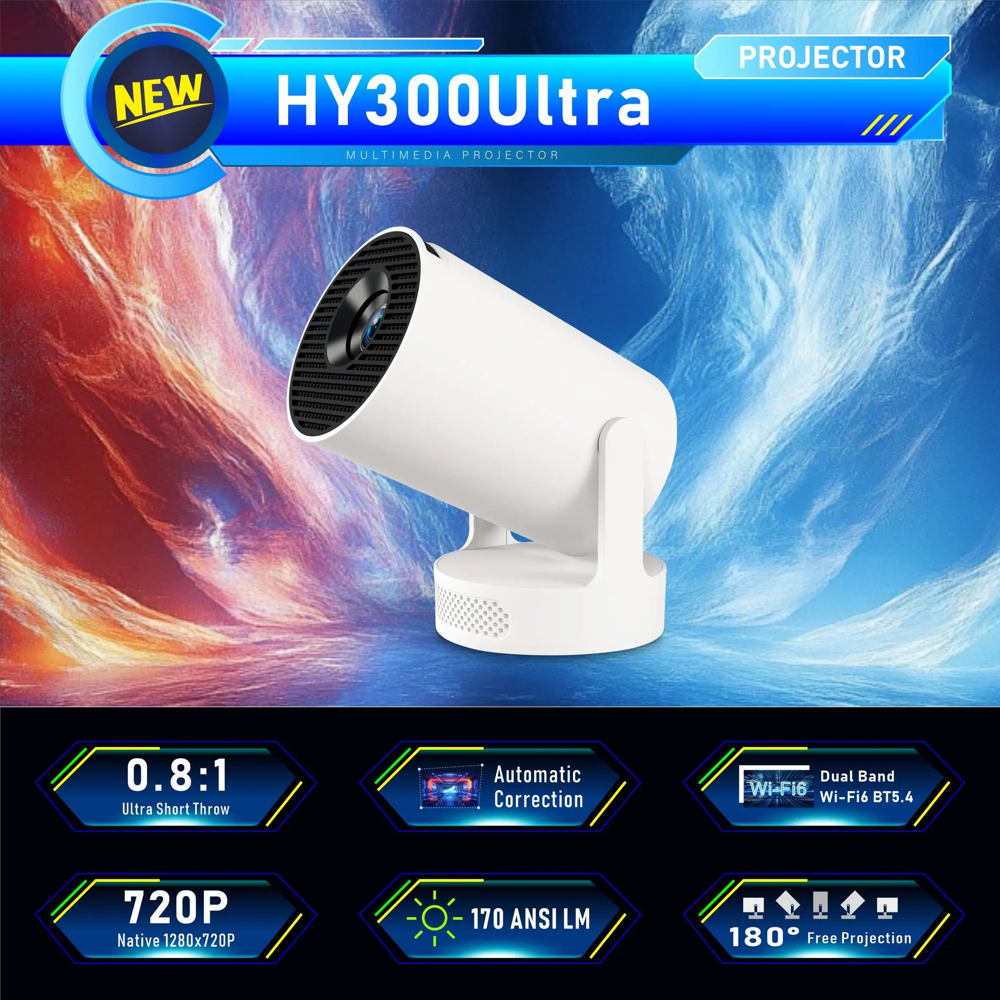 4K Smart Projector