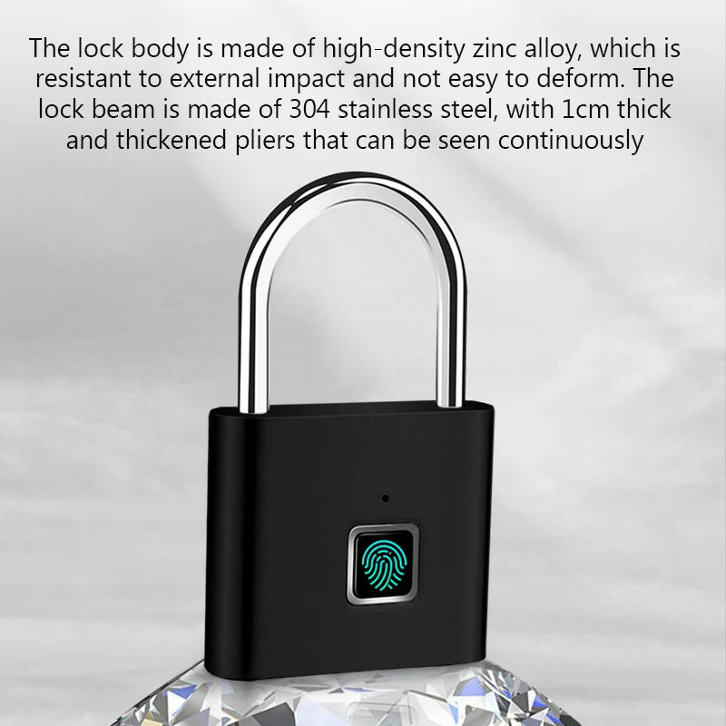 Smart Fingerprint Padlock 