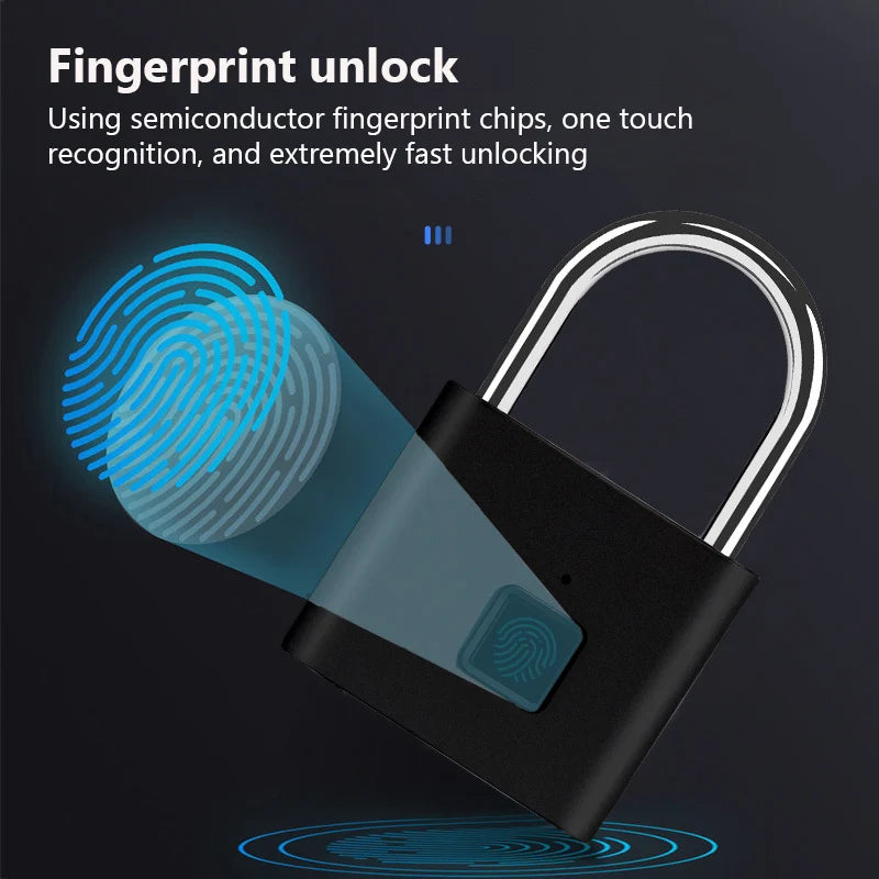 Smart Fingerprint Padlock 