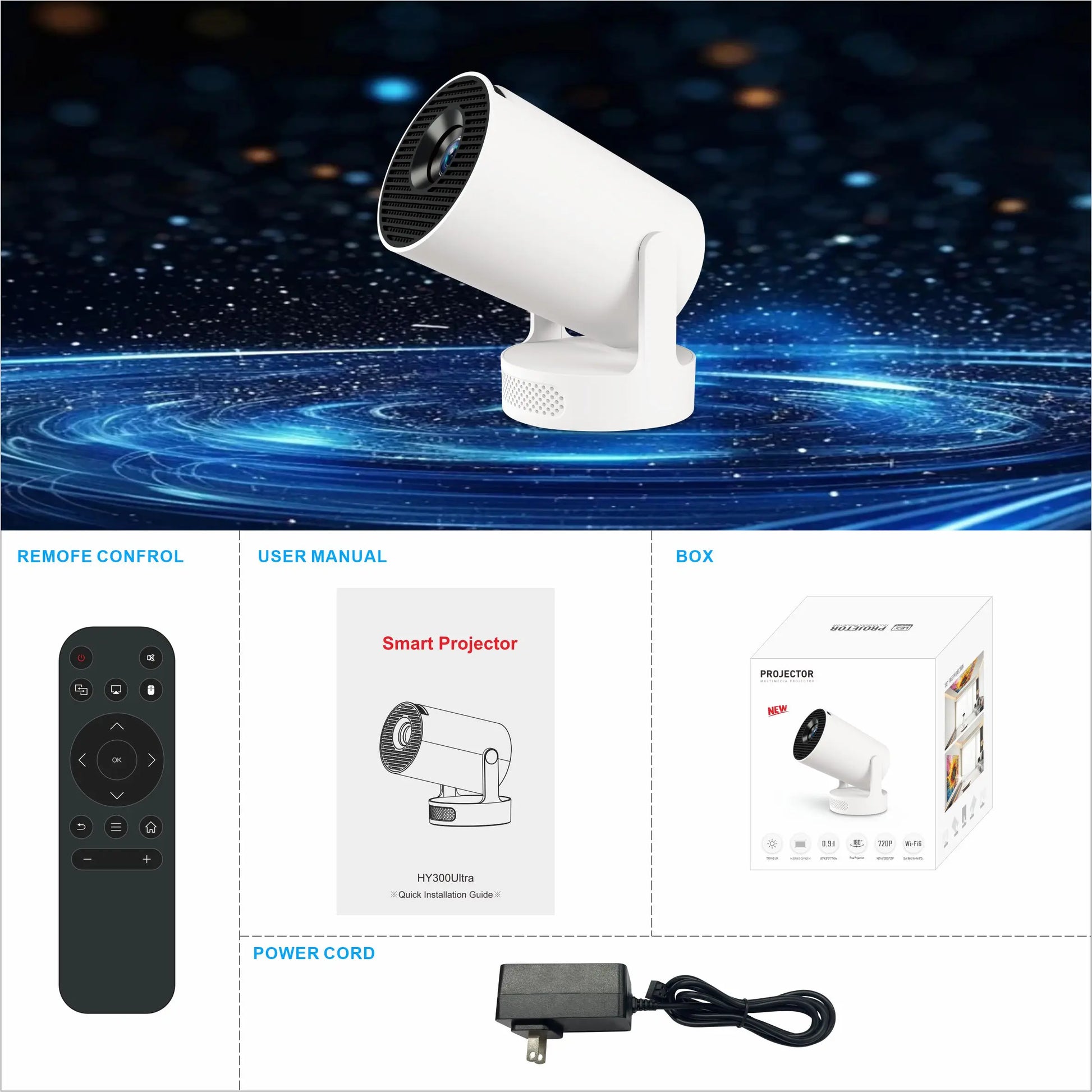 4K Smart Projector