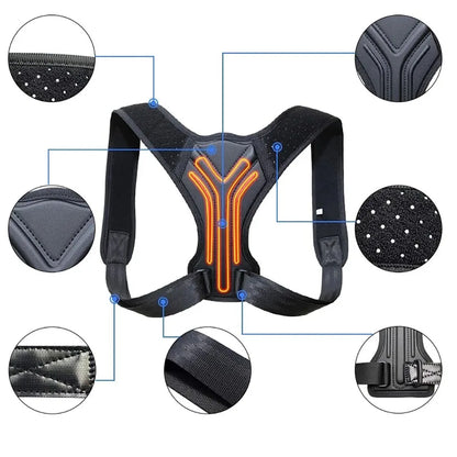 Breathable Anti-Hunchback Corrective Belt 