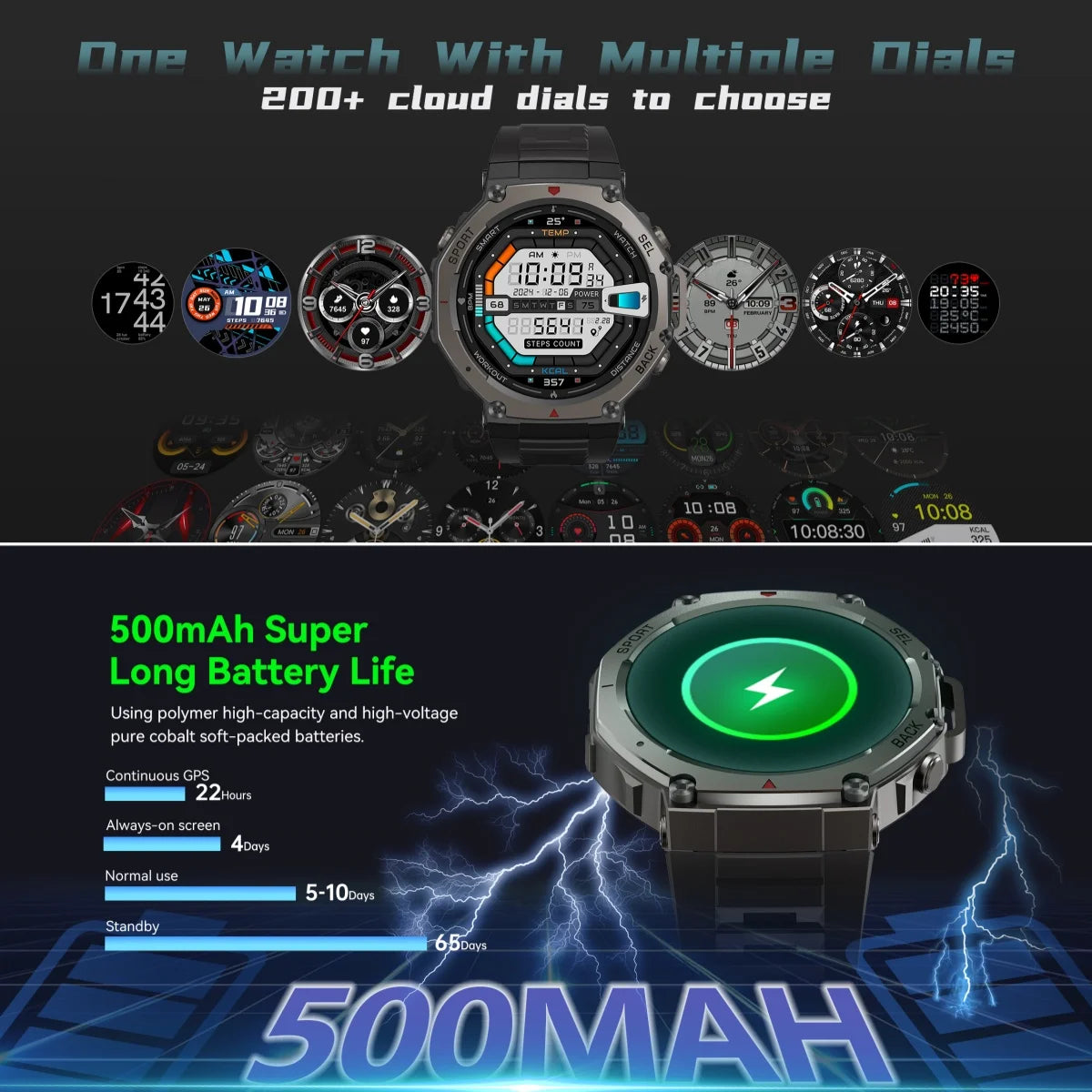 Smart Watch With Sport Modes