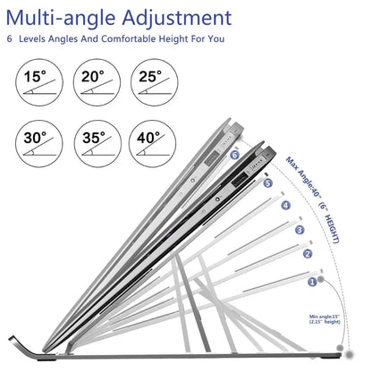Adjustable Foldable Laptop Stand