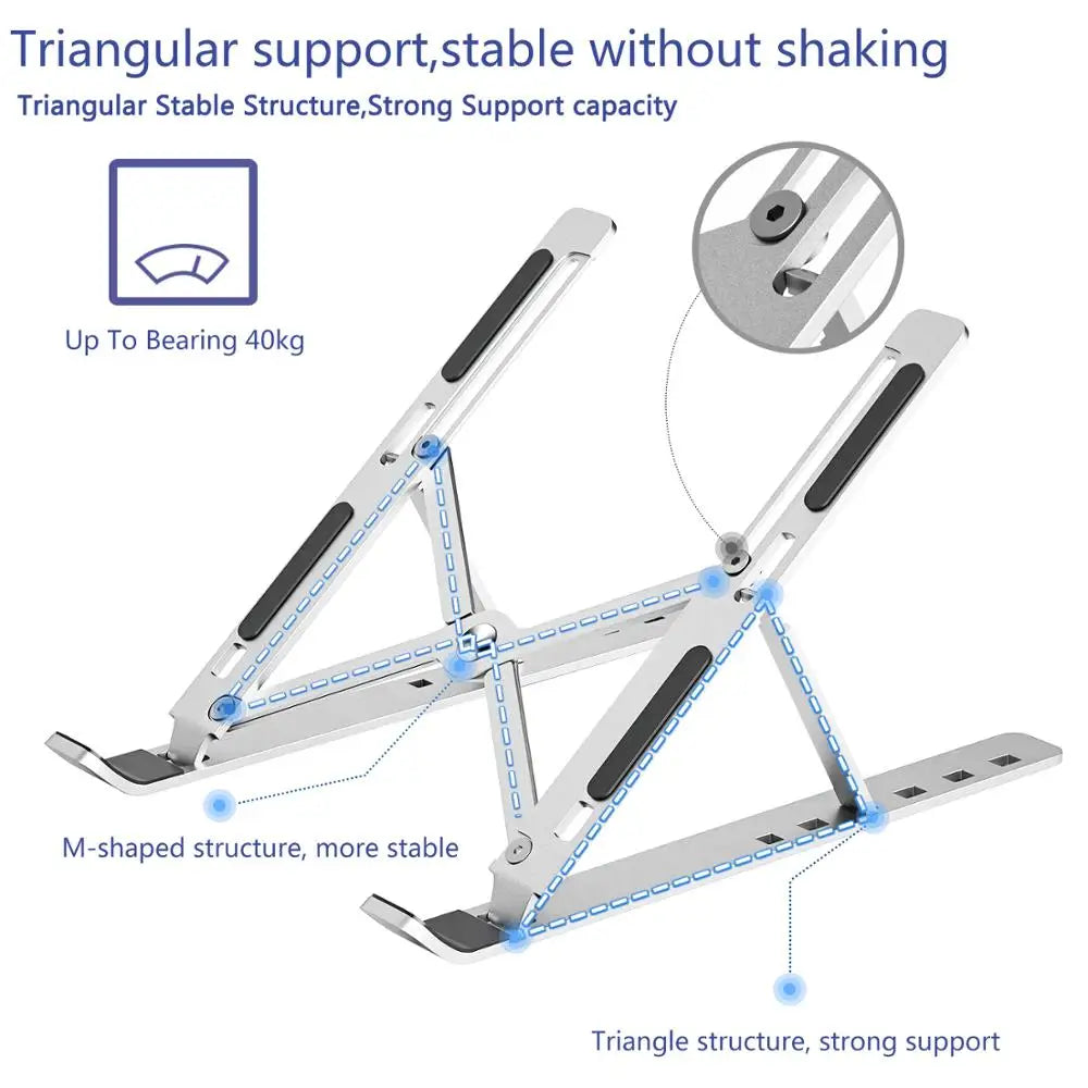 Adjustable Foldable Laptop Stand